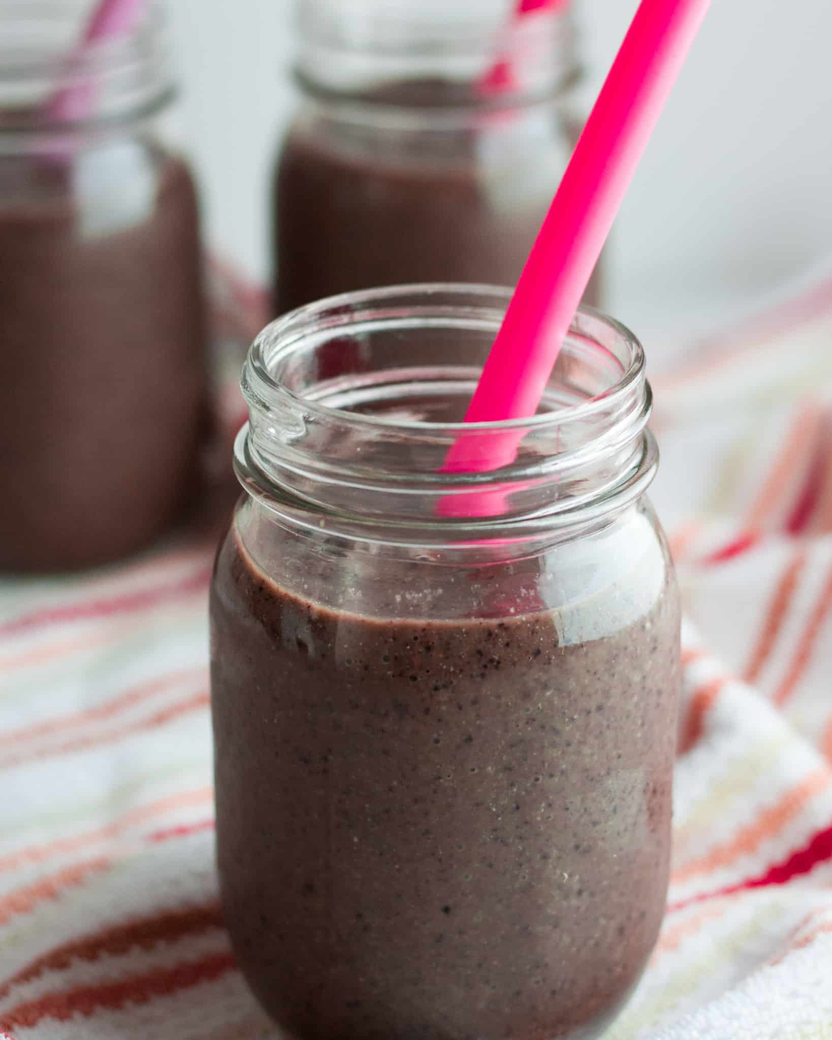 Kale Berry Mango Smoothie The Garden Delicious