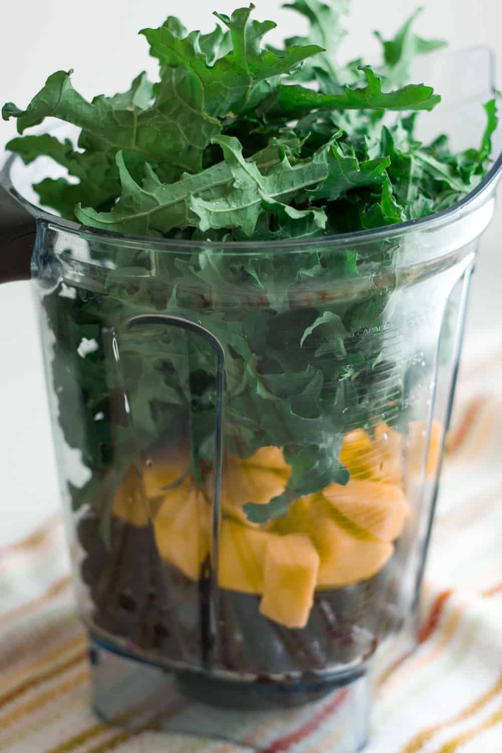 Kale Berry Mango Smoothie The Garden Delicious