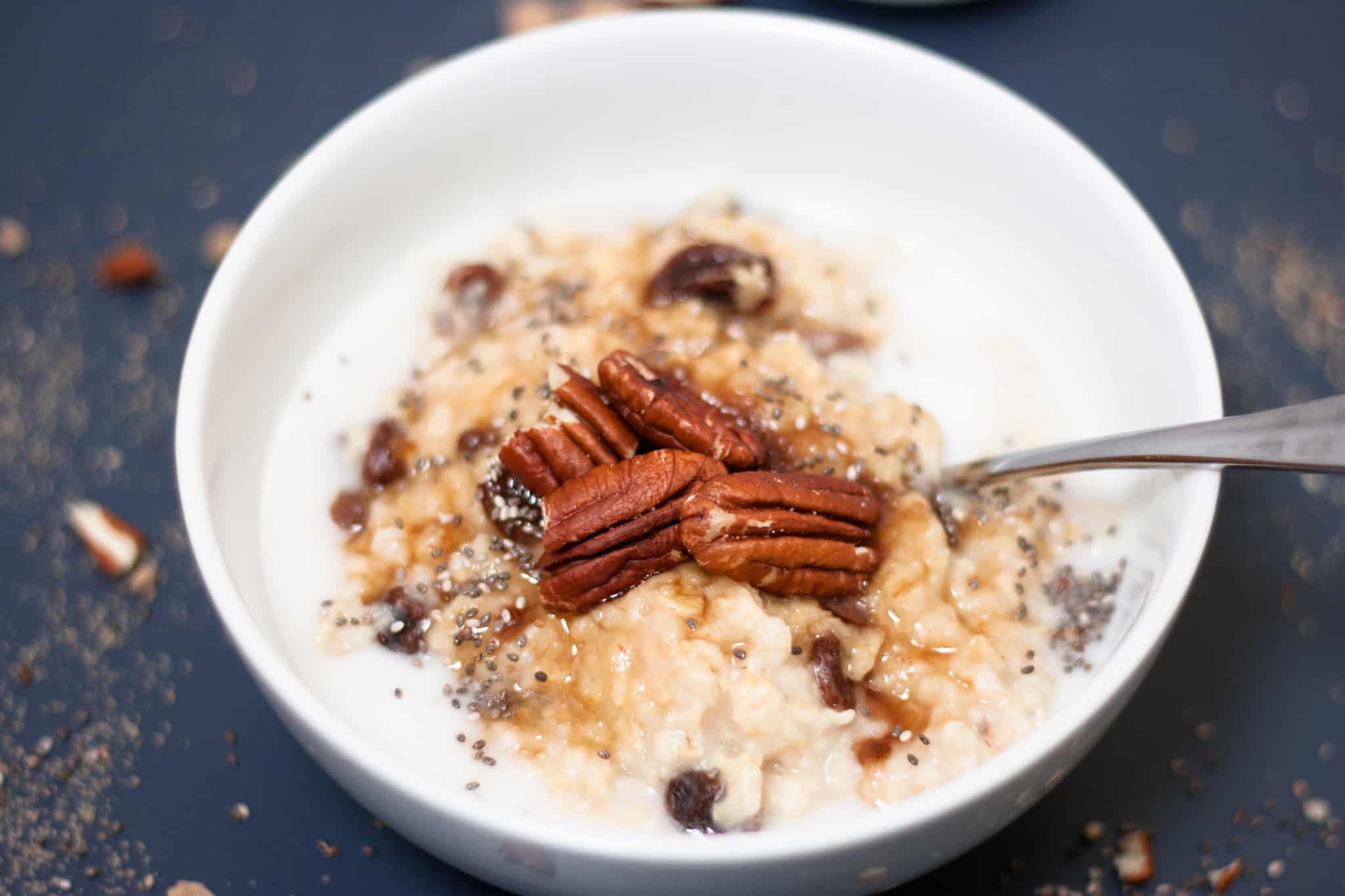 Hot Vegan Oatmeal | The Garden Delicious